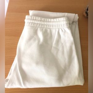 Tna Cozy Fleece Boyfriend Sweatpant Size Small Colour White